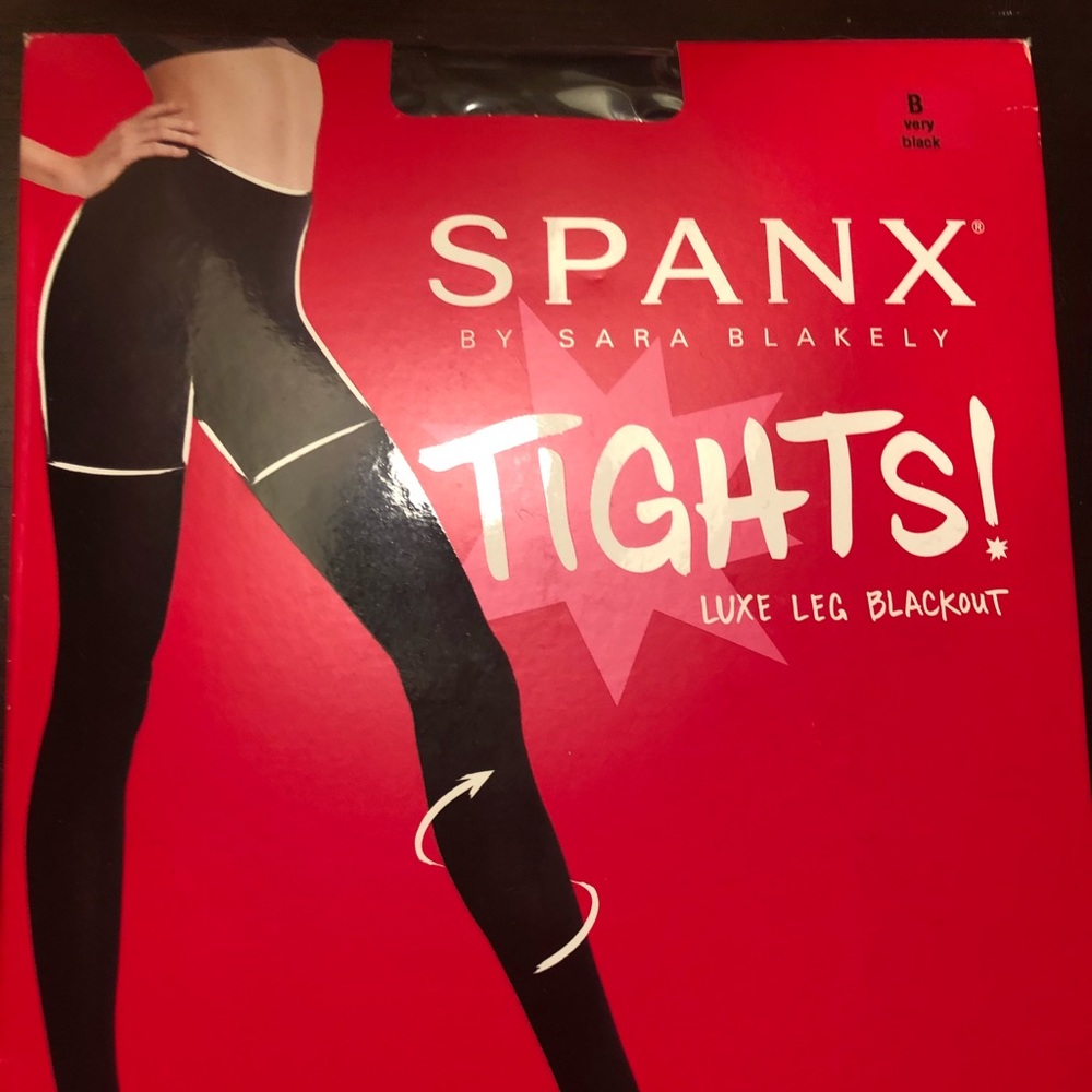 Spanx tights very black brand new size B